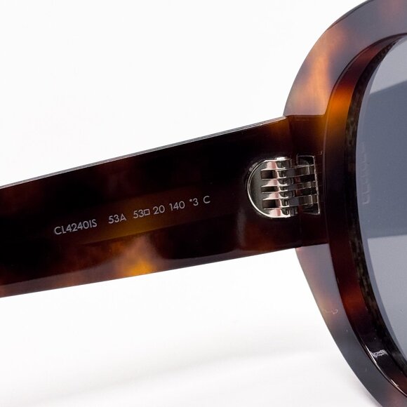 NEW CELINE CL4240IS 53A HAVANA WOMEN SUNGLASSES CELINE - Picture 9 of 11